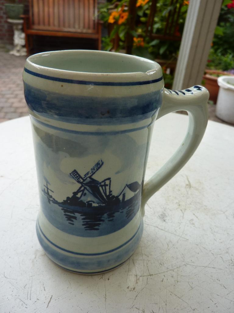 delfts blauwe bierpullen, Ophalen of Verzenden
