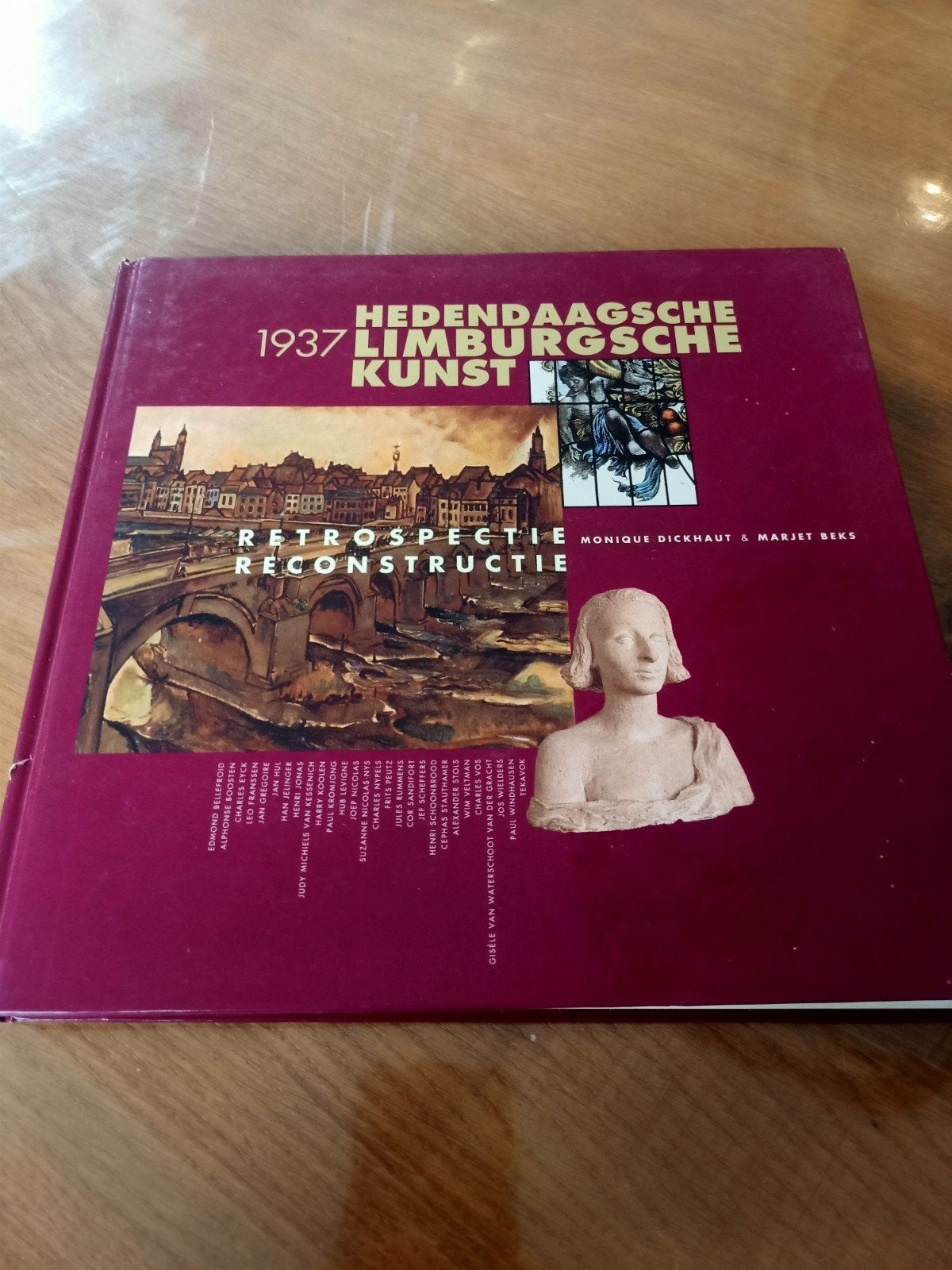 Hedendaagse Limburgsche Kunst 1937 - Retrospectie, Boeken, Ophalen of Verzenden, Zo goed als nieuw, Overige onderwerpen, Monique Dickhaut & Marjet Beks