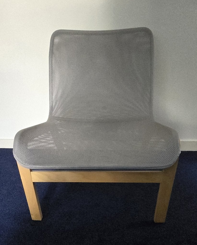 1 x Ikea stoel zie foto's, Ophalen, Gebruikt, Wit, Eén