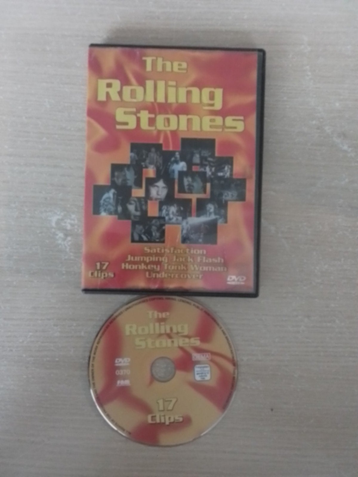 Muziek The Rolling Stones 17 clips, Cd's en Dvd's, Alle leeftijden, Ophalen of Verzenden, Gebruikt, Concert