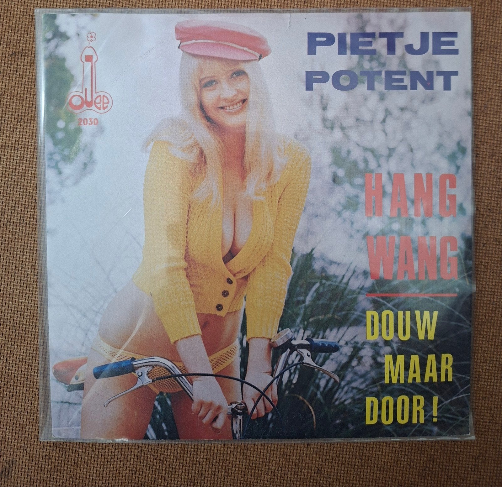 Potent, Pietje  - Hang wang - Single is TOP, Cd's en Dvd's, Ophalen of Verzenden, Gebruikt, 7 inch, Nederlandstalig