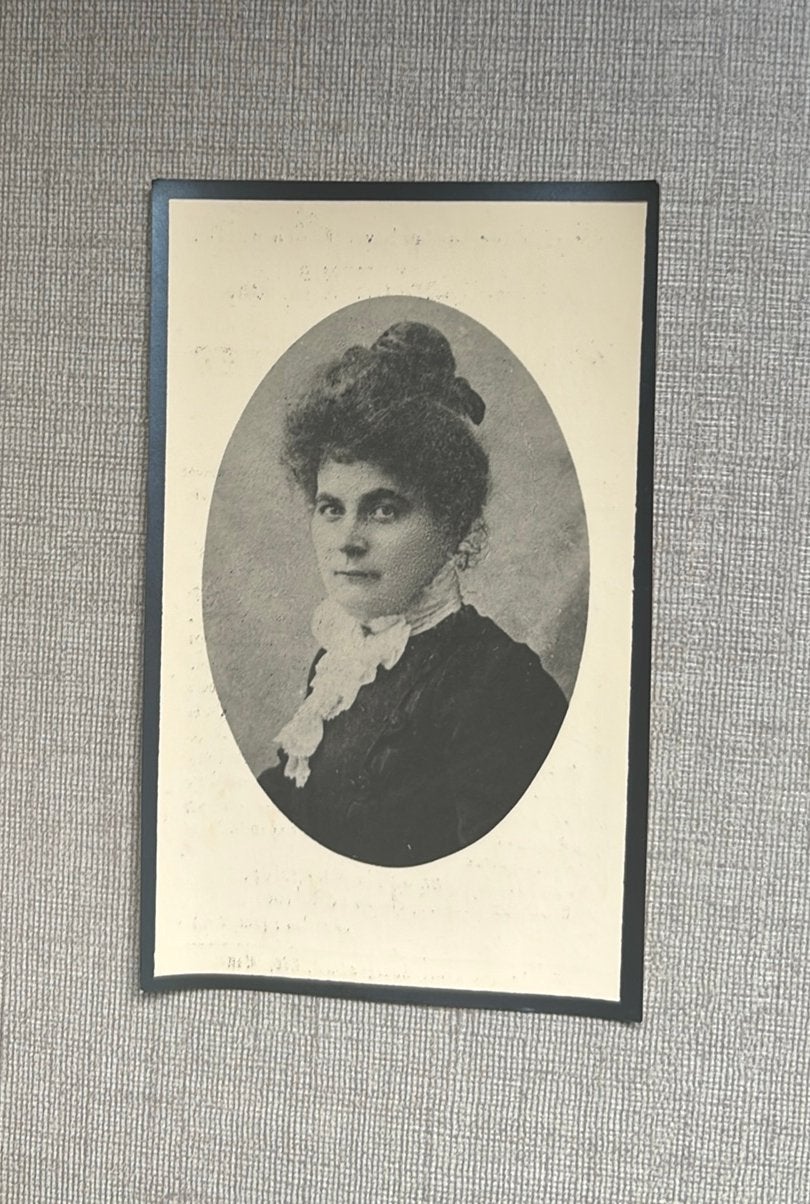 Bidprentje Marie De Poorter (1870–1931), Ophalen, Bidprentje