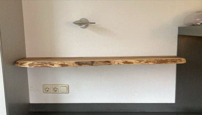 Eiken Wandplank, Toiletplank of Vensterbank op maat, Huis en Inrichting, Ophalen, Nieuw
