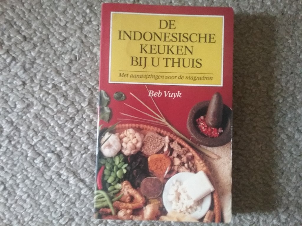 De Indonesische keuken bij u thuis / Beb Vuyk (1989), Ophalen of Verzenden, Gelezen, Azië en Oosters, Overige typen