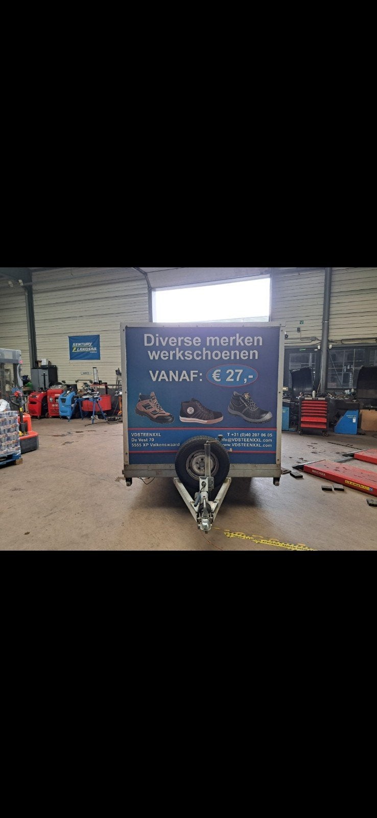 Peters BPSH 2000 gesloten aanhangwagen – Dubbelasser, Ophalen, Peters, Info@peters.nl, Halsteren