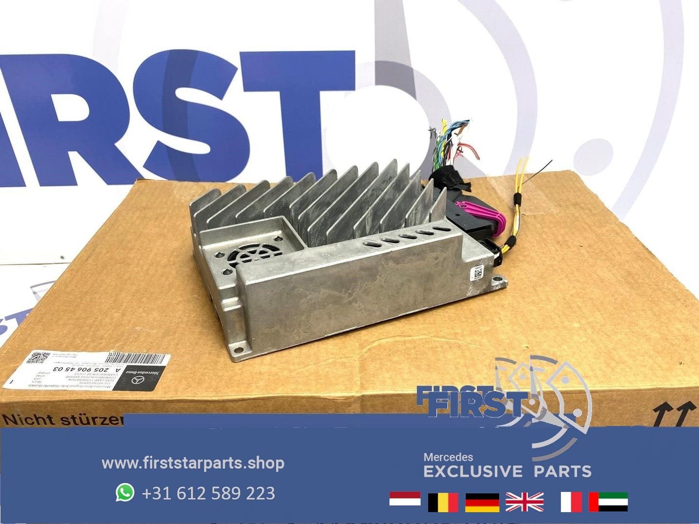 A1669006710 HARMAN BECKER VERSTERKER Mercedes Benz ML W166 G, Ophalen of Verzenden, -, -, -