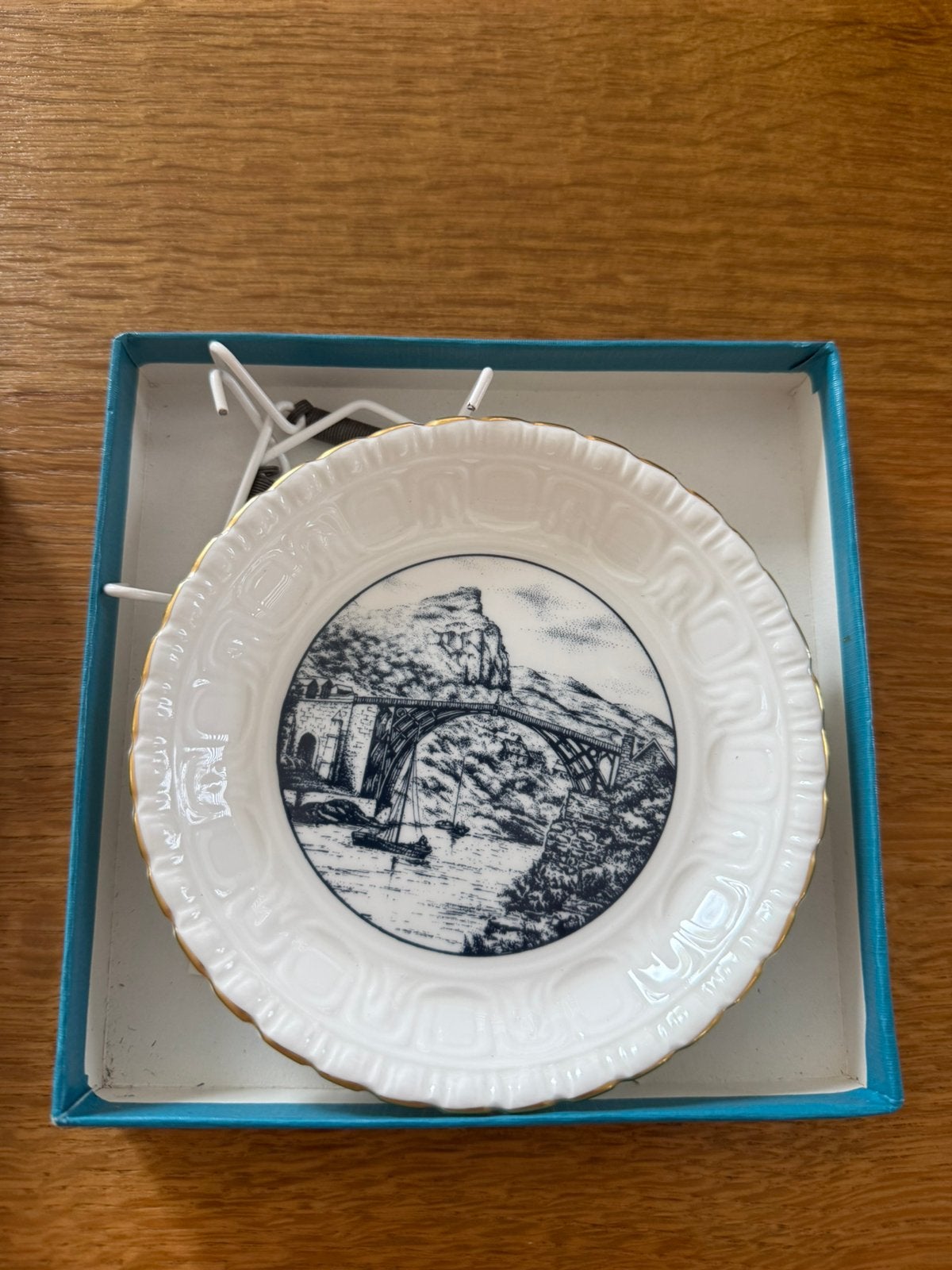 Coalport Ironbridge Porseleinen Wandbordje - Nieuw in Doos, Ophalen of Verzenden, Nieuw