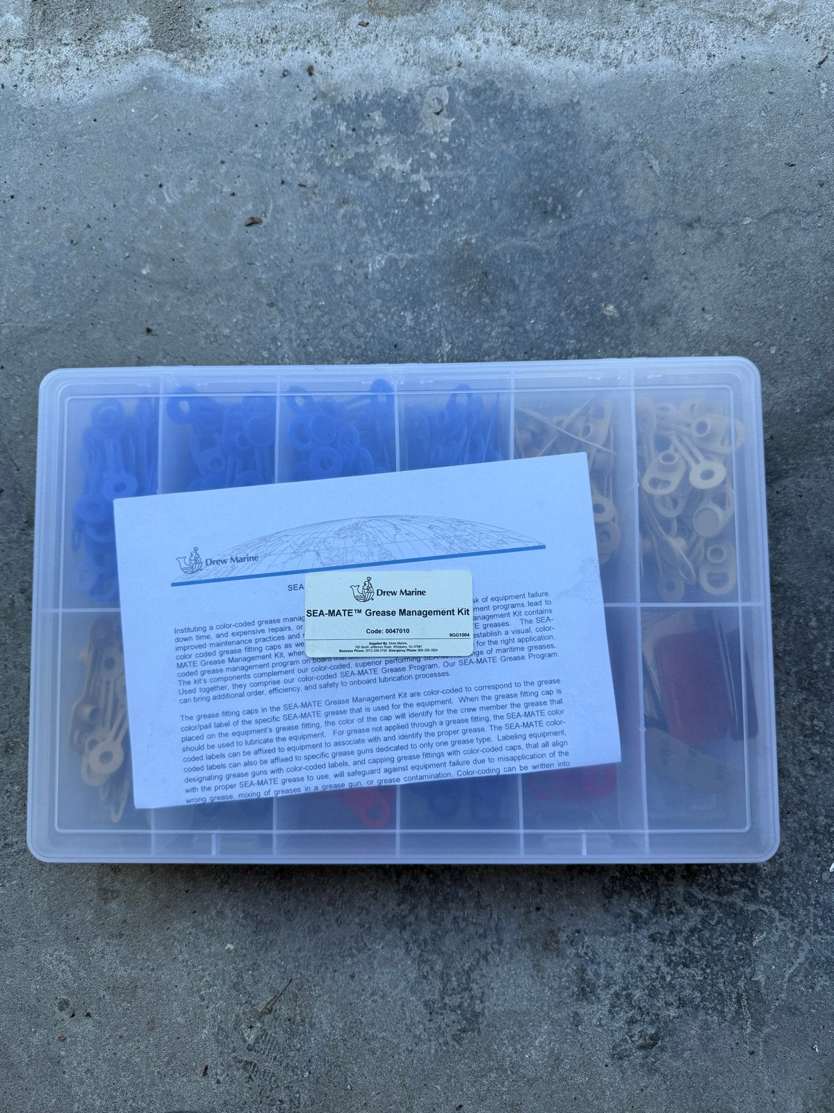 SEA-MATE Grease Management Kit - Kleurgecodeerd, Ophalen