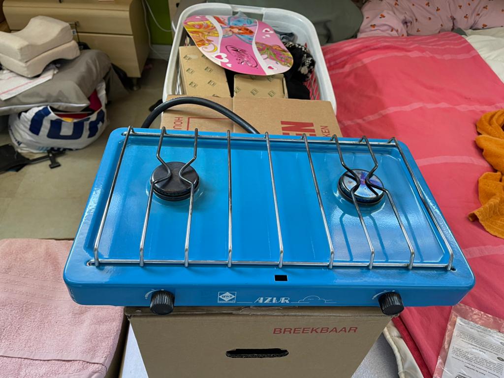 Camping gaz Azur gasstel met aansluitslang, Caravans en Kamperen, Kampeeraccessoires, Ophalen, Zo goed als nieuw