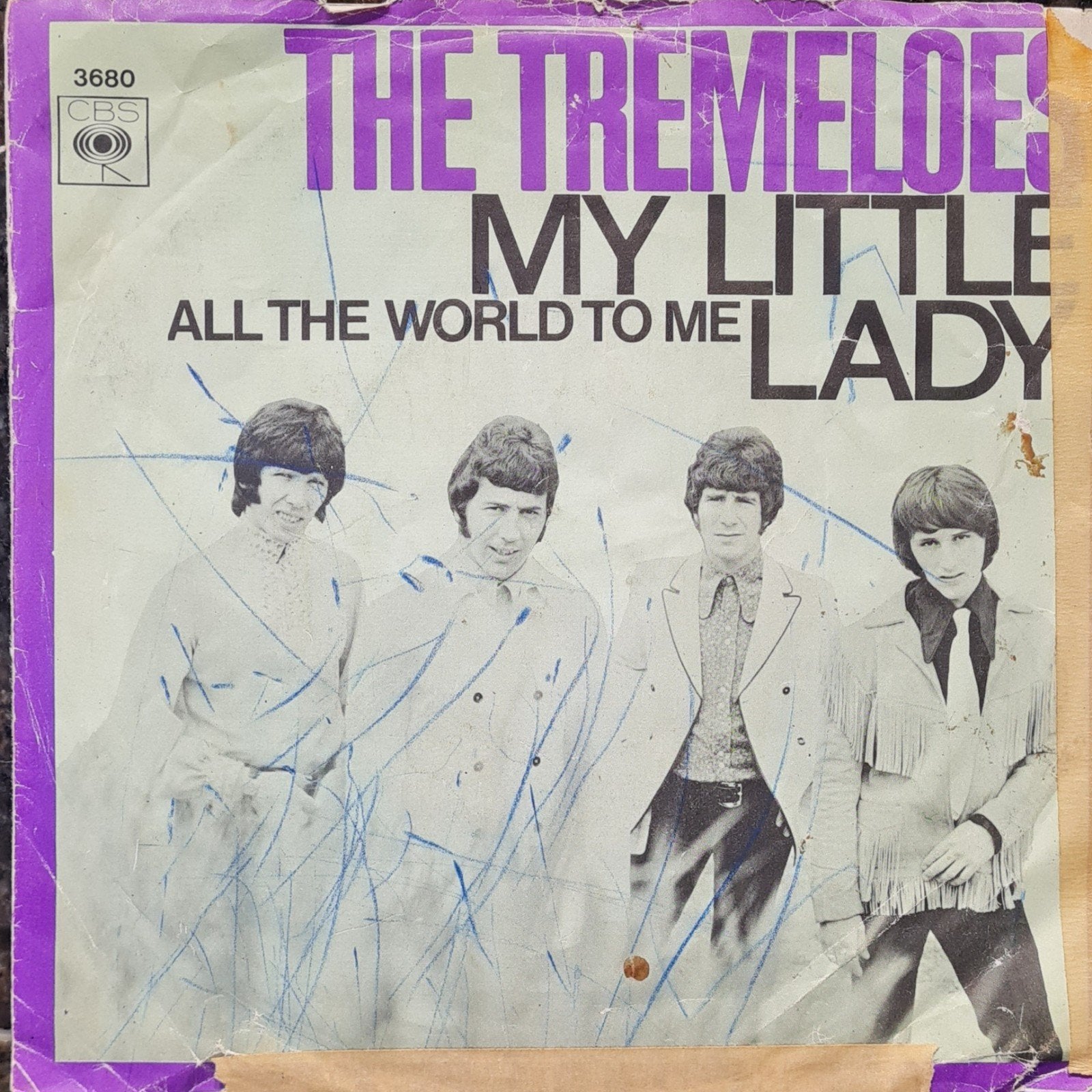 THE TREMELOES  - MY LITTLE LADY (HOES BESCHADIGD), Ophalen of Verzenden, Gebruikt, Pop