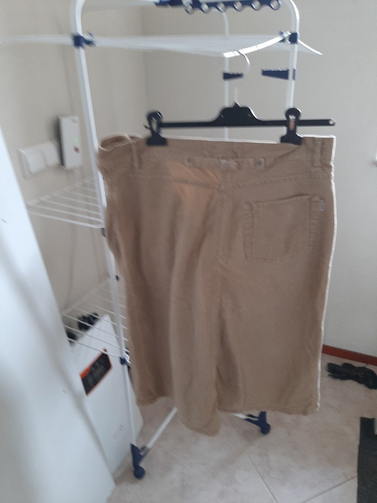Miss Etam FITT Corduroy Rok - Beige, Beige, Maat 42/44 (L), Ophalen of Verzenden, Zo goed als nieuw