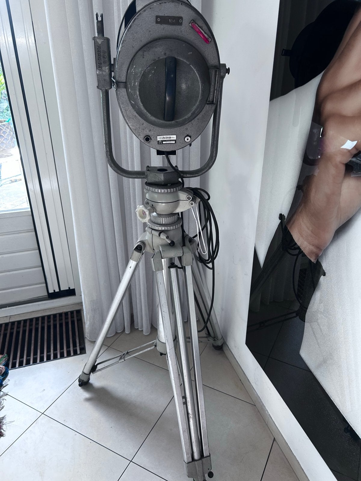 Vintage ADB Studio Spot op Statief - West-Duitsland, Antiek en Kunst, Ophalen