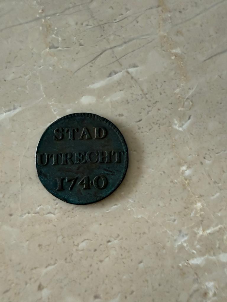 Zeldzame Stad Utrecht Munt 1740, Ophalen of Verzenden, Vóór koninkrijk, Overige waardes, Losse munt