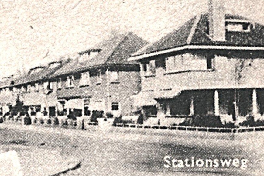 949065	Bodegraven	ZH	_Nette oude kaart Onbeschreven, Ophalen of Verzenden, 1940 tot 1960, Ongelopen, Zuid-Holland