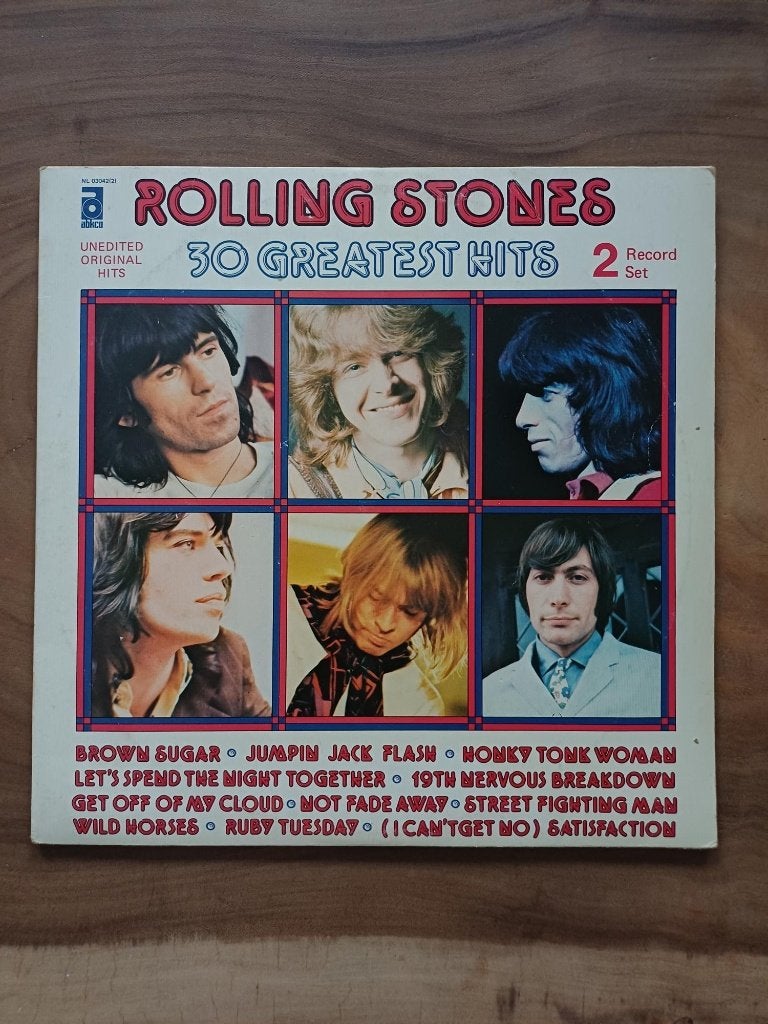 The Rolling Stones - 30 Greatest Hits - Vinyl, Ophalen, Gebruikt, 12 inch, Poprock