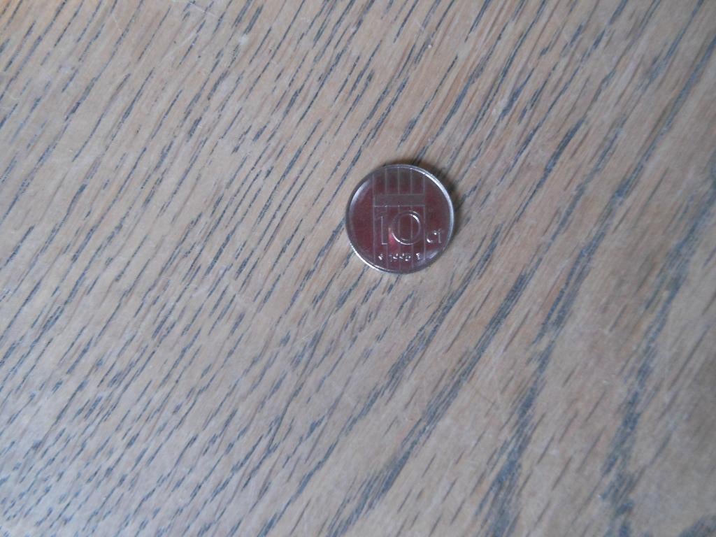 Te koop: Dubbeltje of 10 cent uit 1995 Nederland, Ophalen of Verzenden, Koningin Beatrix, 10 cent, Losse munt