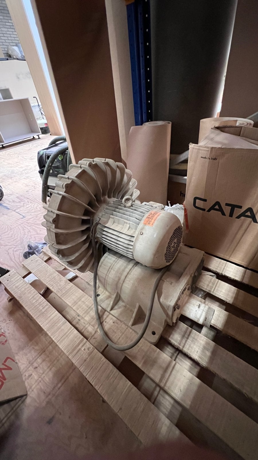 Zijkanaal ventilator / blazer , vacuumpomp, Ophalen