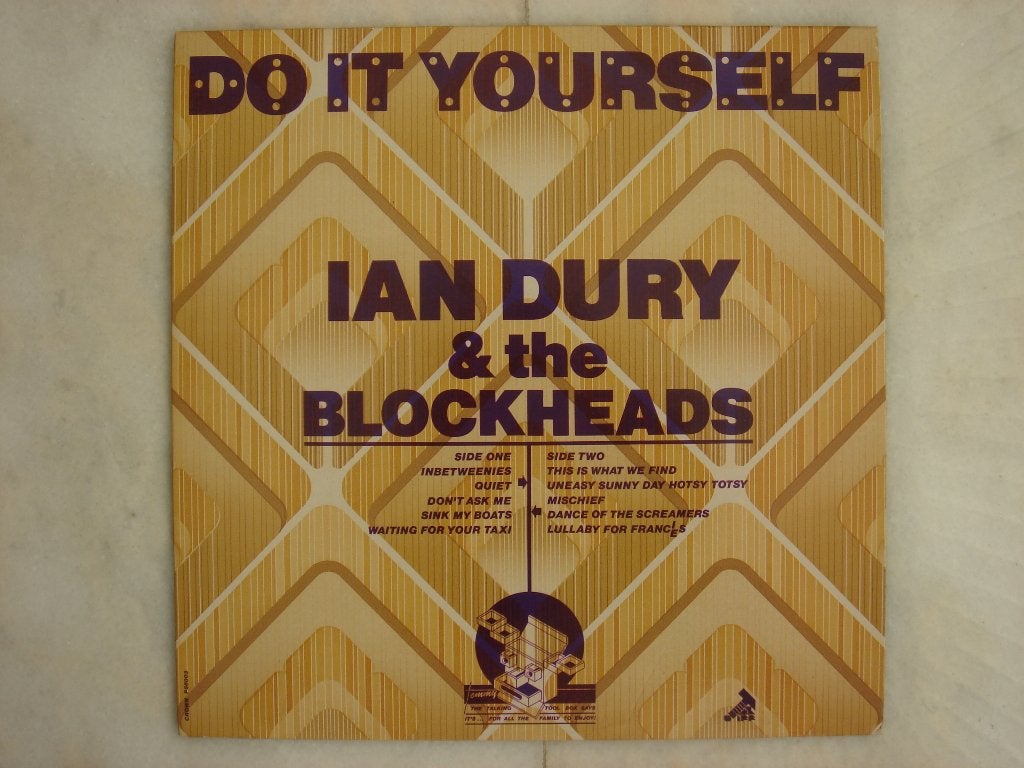 LP Ian Dury & The Blokheads – Do it Yourself – SEEZ 14, Cd's en Dvd's, LP, Gebruikt, Pop, Ophalen of Verzenden