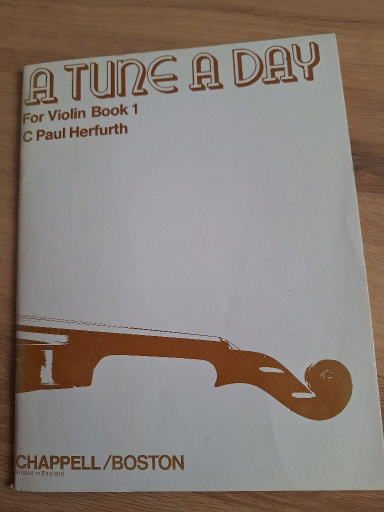 A tune a day, For Violin, book 1, Muziek en Instrumenten, Bladmuziek, Gebruikt, Overige genres, Les of Cursus, Ophalen of Verzenden