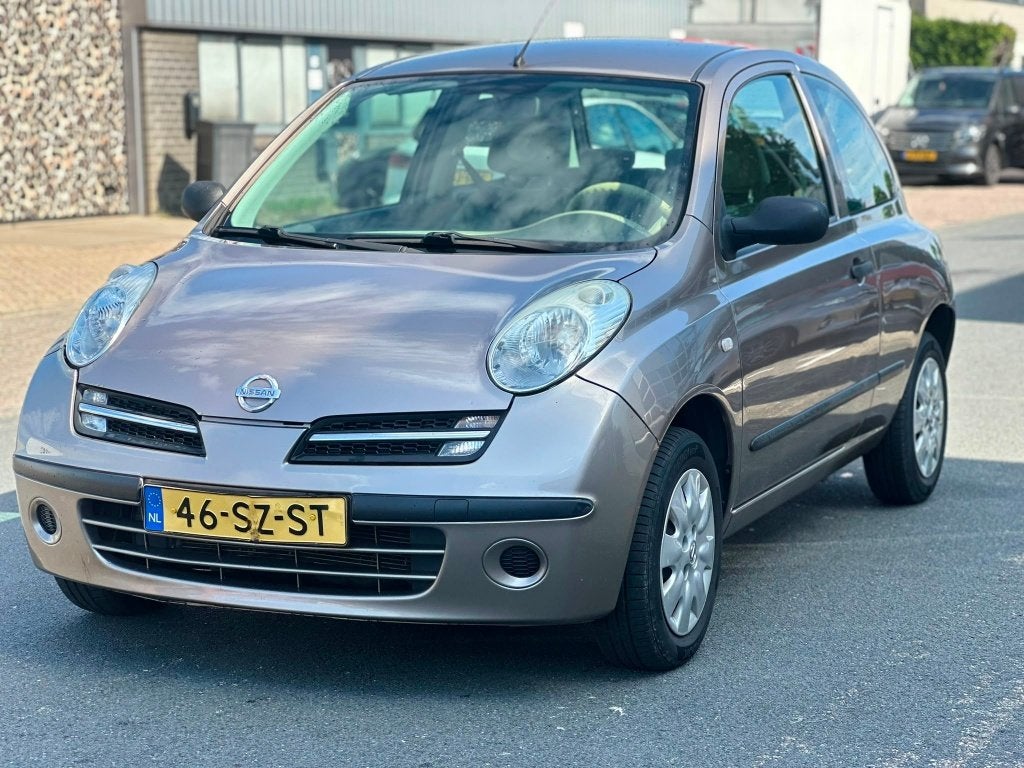 Nissan Micra 1.2 AUTOMAAT/APK/NAP/AIRCO, Auto's, Nissan, 40 €/maand, 4 cilinders, Bruin, USB