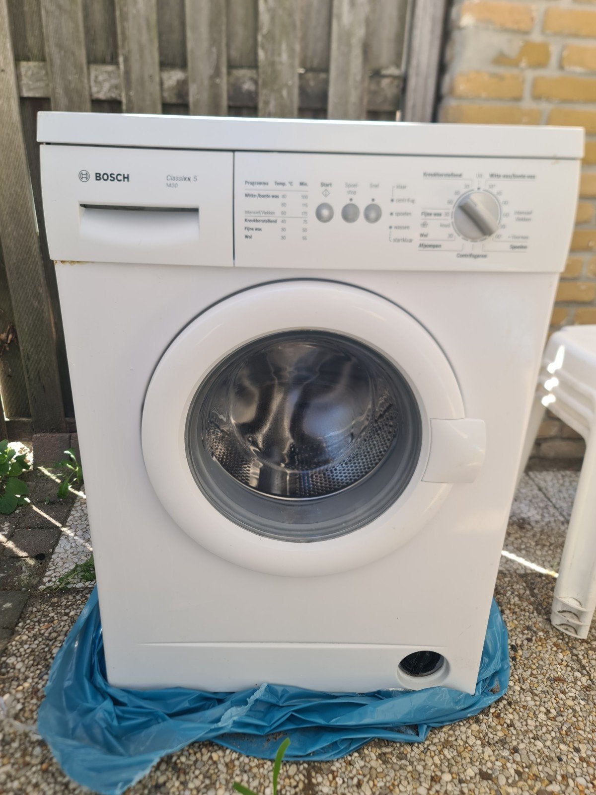 Bosch Classixx 5 1400 Wasmachine - Voorlader, 6 tot 8 kg, Ophalen of Verzenden, Voorlader, 85 tot 90 cm