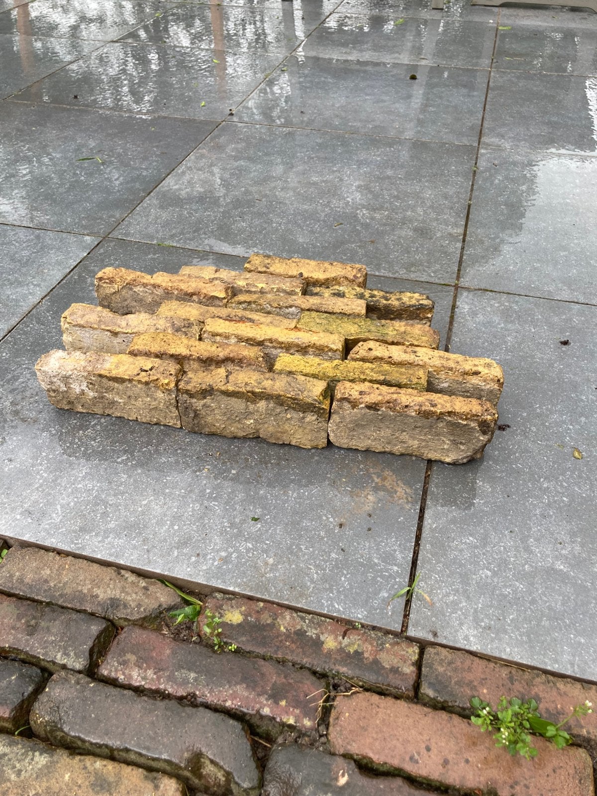 Oude nostalgische Friese geeltjes, Ophalen, Gebruikt, 10 m² of meer, Klinkers