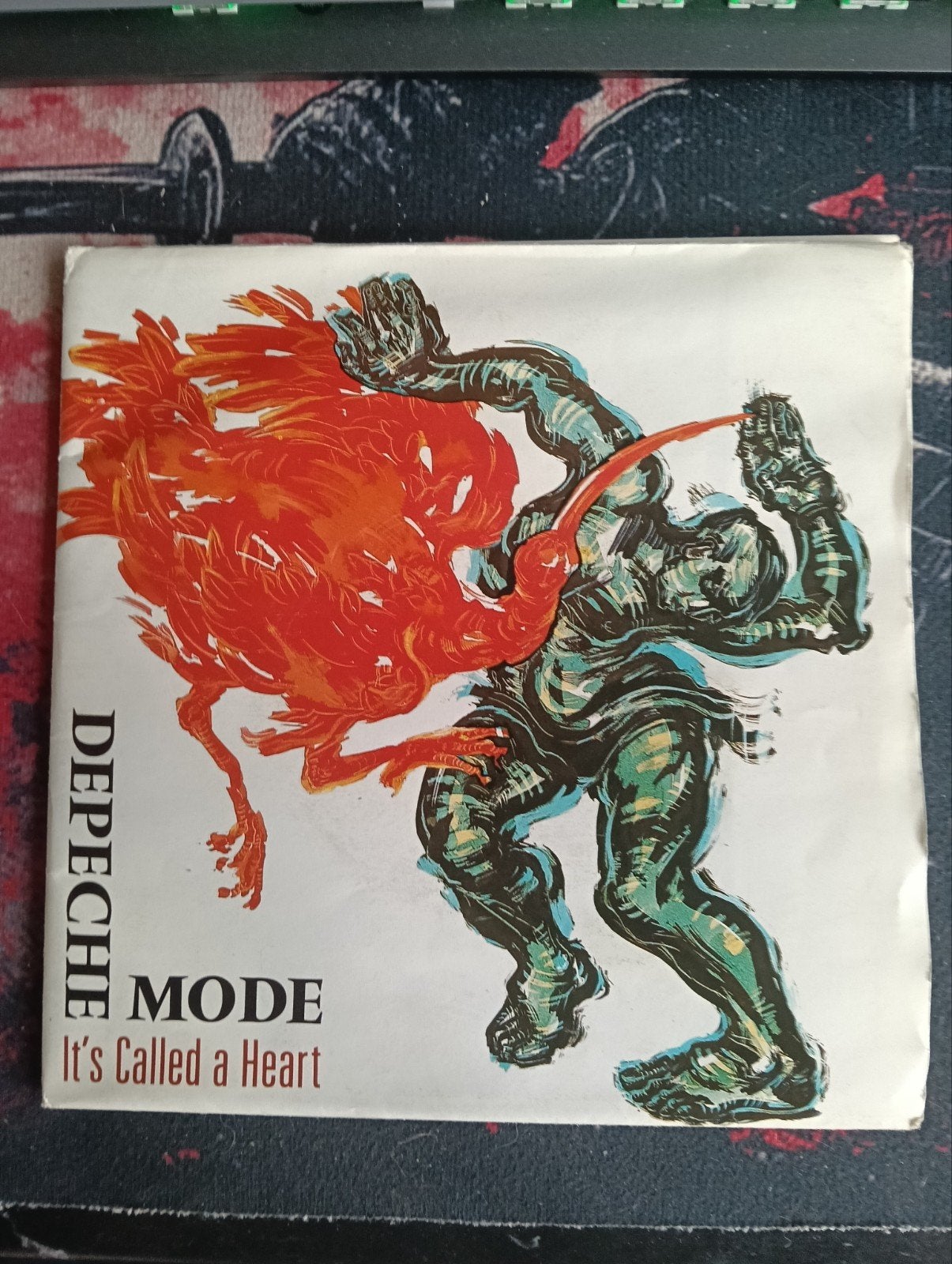 Depeche Mode - It's Called a Heart (Single met poster), Ophalen of Verzenden, Gebruikt, Pop