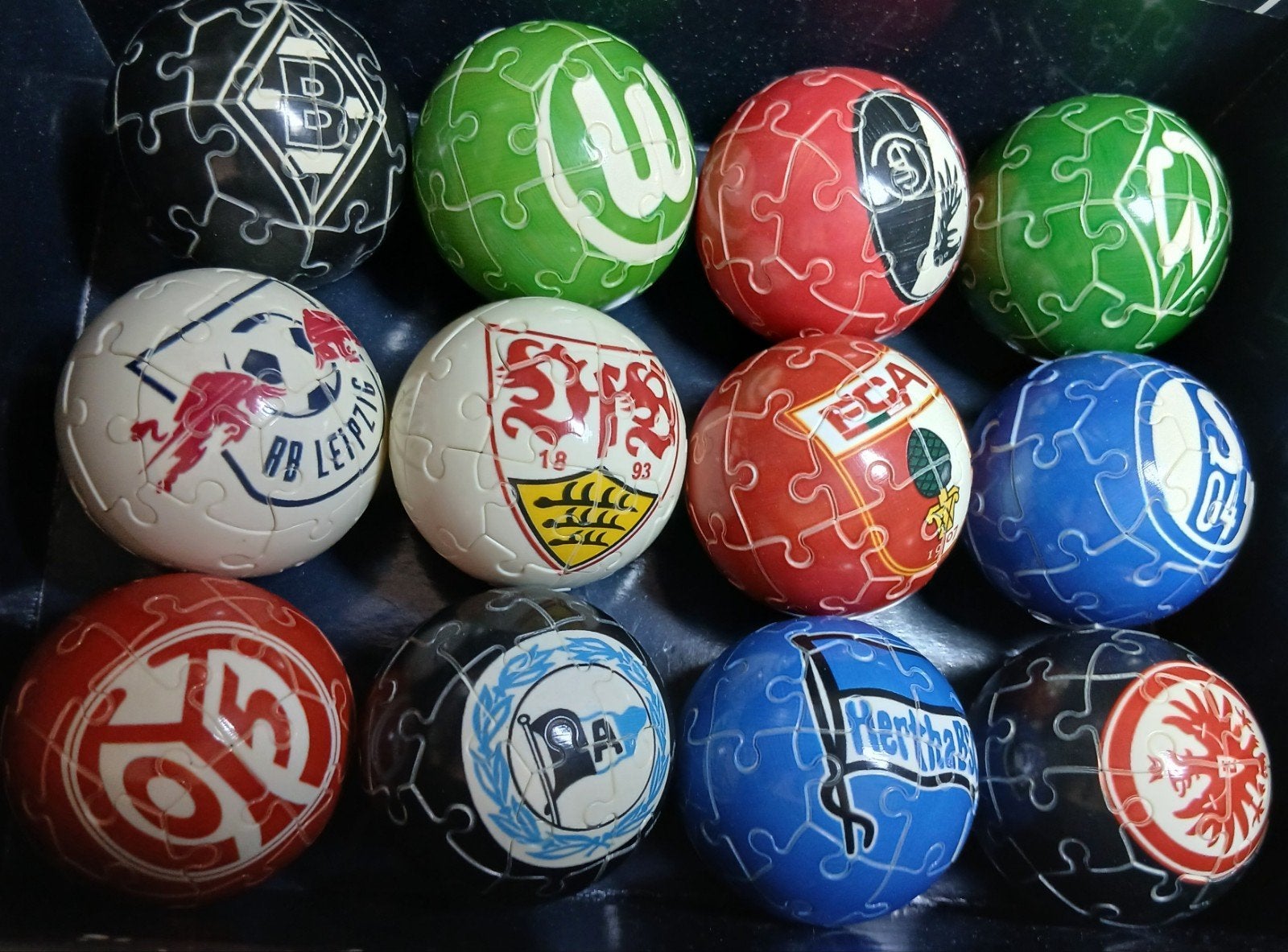 Voetbalclub Puzzelballen - Diverse Duitse Clubs, Ophalen of Verzenden, Zo goed als nieuw, Buitenlandse clubs, Overige typen