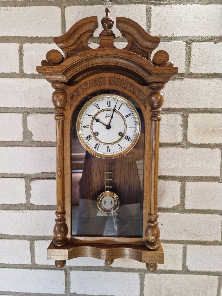 Wandklok van Wuba, Ophalen of Verzenden, Gebruikt, Analoog, Wandklok