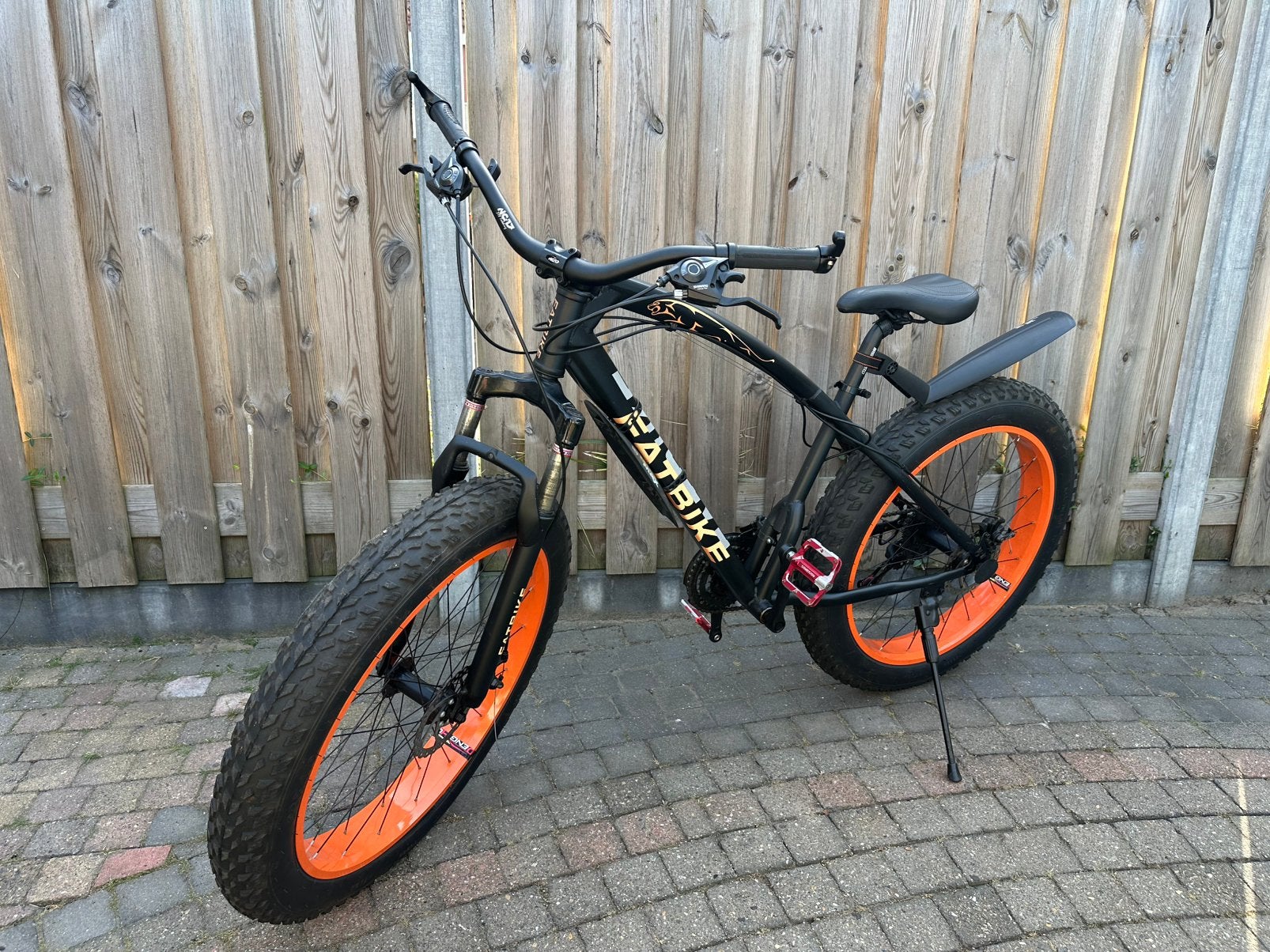 Jaguar 26inch Mountainbike jongens fatbike fiets, Fully, 45 tot 49 cm, Zo goed als nieuw, Schijfrem