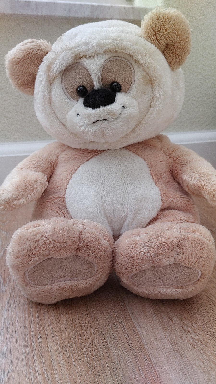 Schattige Pandou knuffelbeer van Toykimo, Overige karakters, Beer, Ophalen of Verzenden, Middelgroot (20 tot 80 cm)