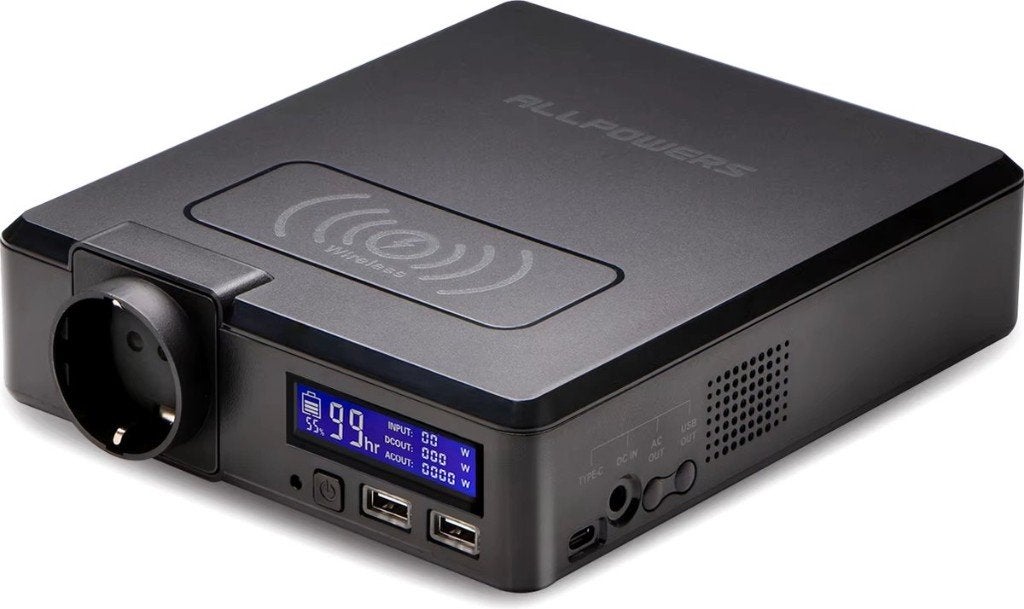 Draagbare Powerstation - 154Wh - 41600mAh - 200W Output, Telecommunicatie, Powerbanks, Nieuw, Ophalen of Verzenden
