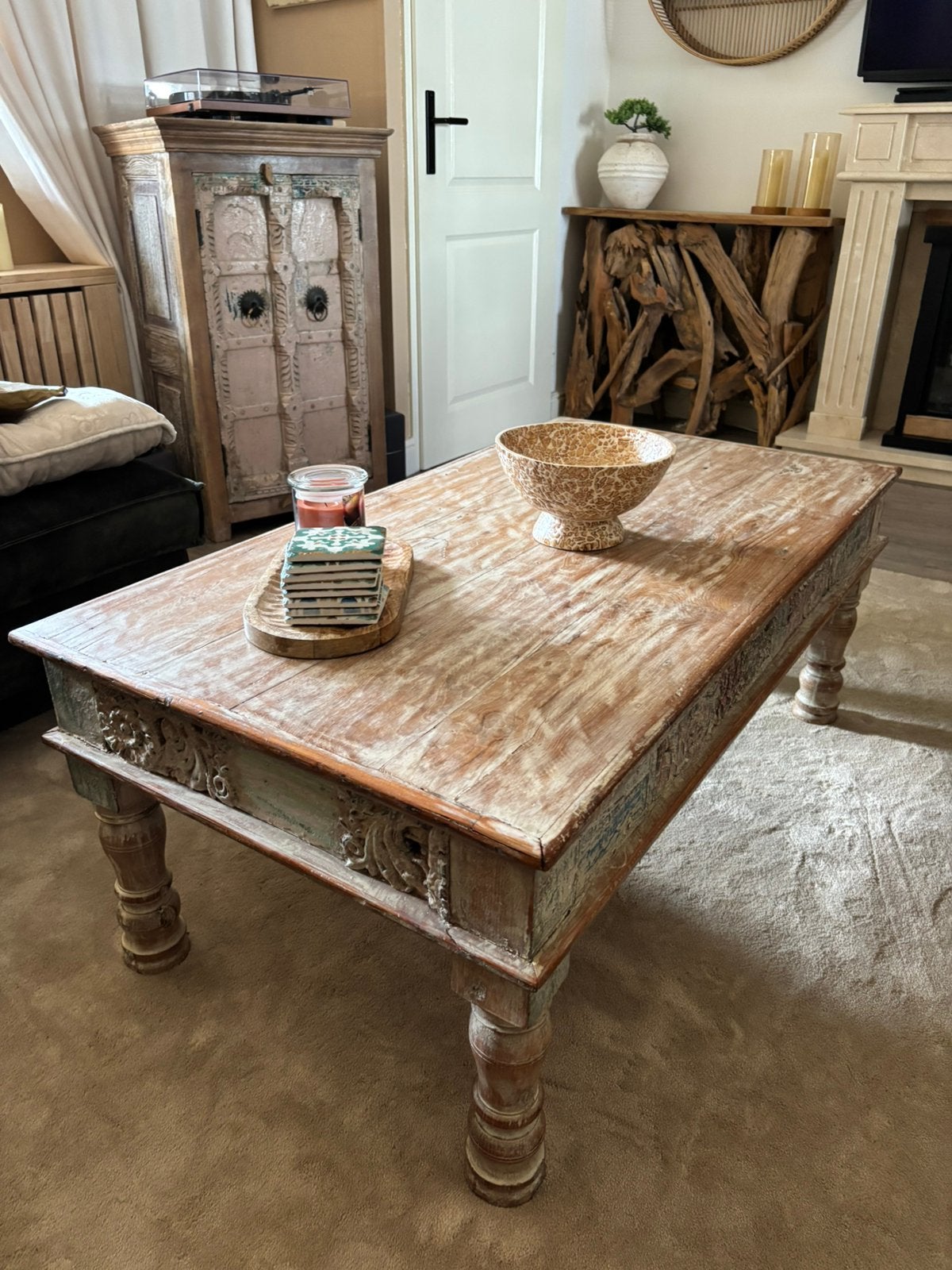 Salon tafel  Indonesië, Ophalen
