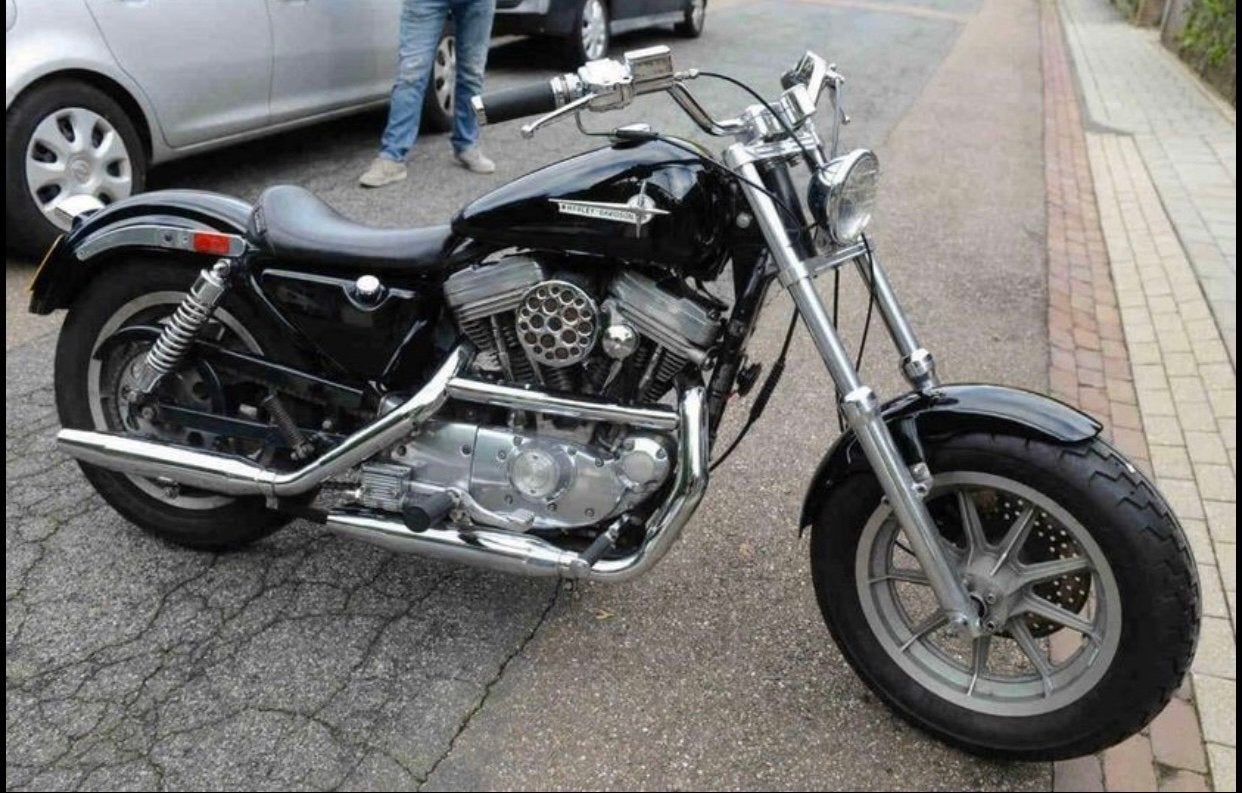 Harley Davidson XLH883 uit 1990 - Klassieke Sportster, Motoren, Motoren | Harley-Davidson, 2 cilinders, Meer dan 35 kW, Handgeschakeld
