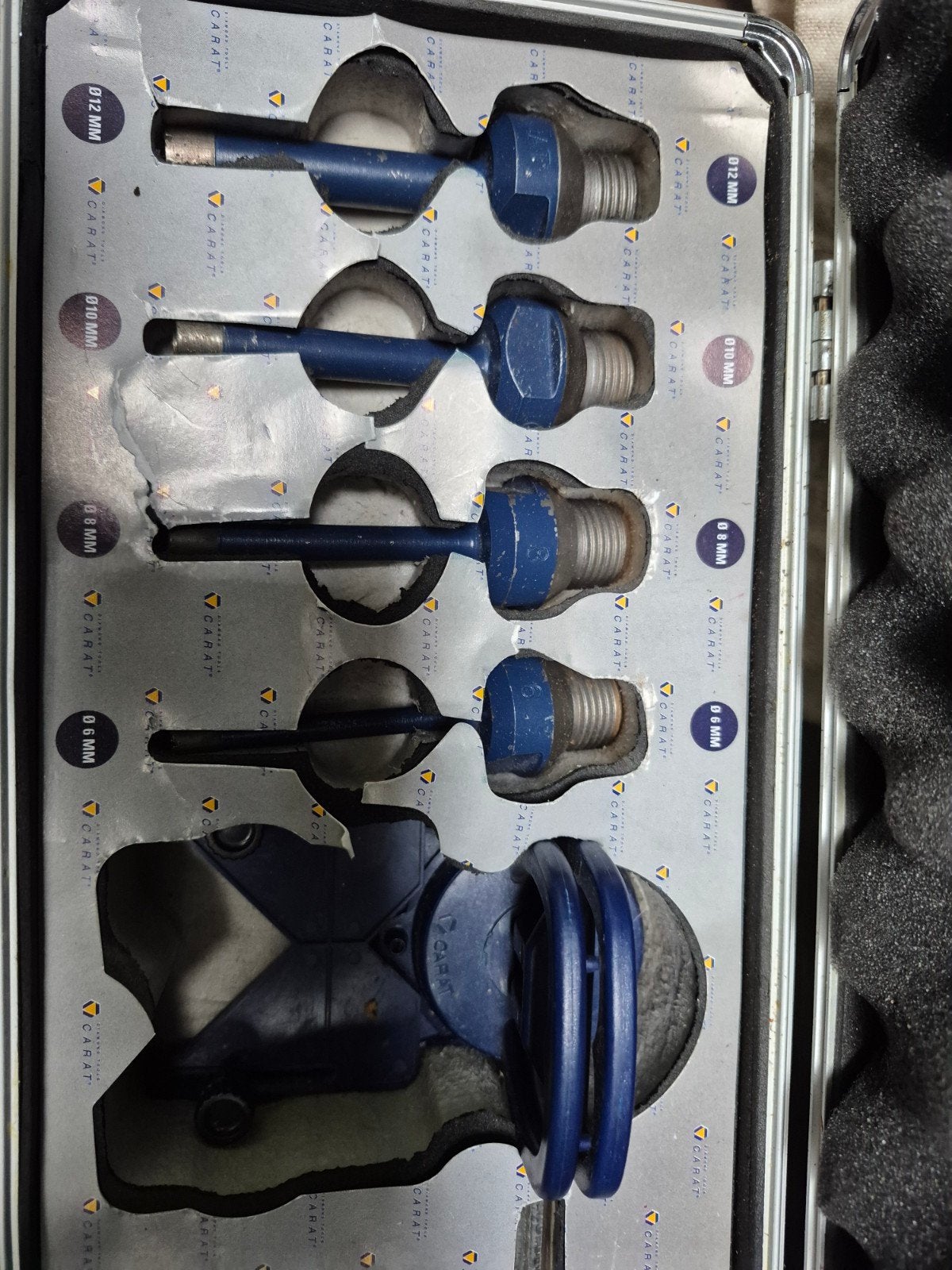 Nieuwe Carat watergekoelde tegelboor set, Doe-het-zelf en Verbouw, Ophalen of Verzenden, Nieuw, Overige typen