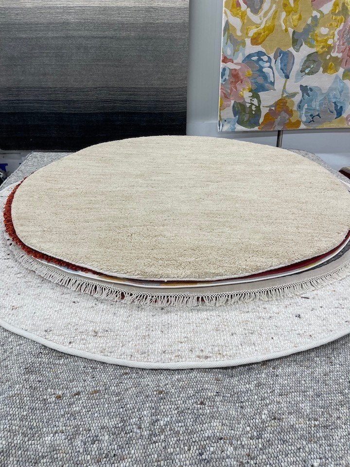 200 CM ROND MAROC JASPE BERBER Tapijt/Karpet/Vloerkleed!, Rond, Nieuw, 200 cm of meer, 50 tot 100 cm
