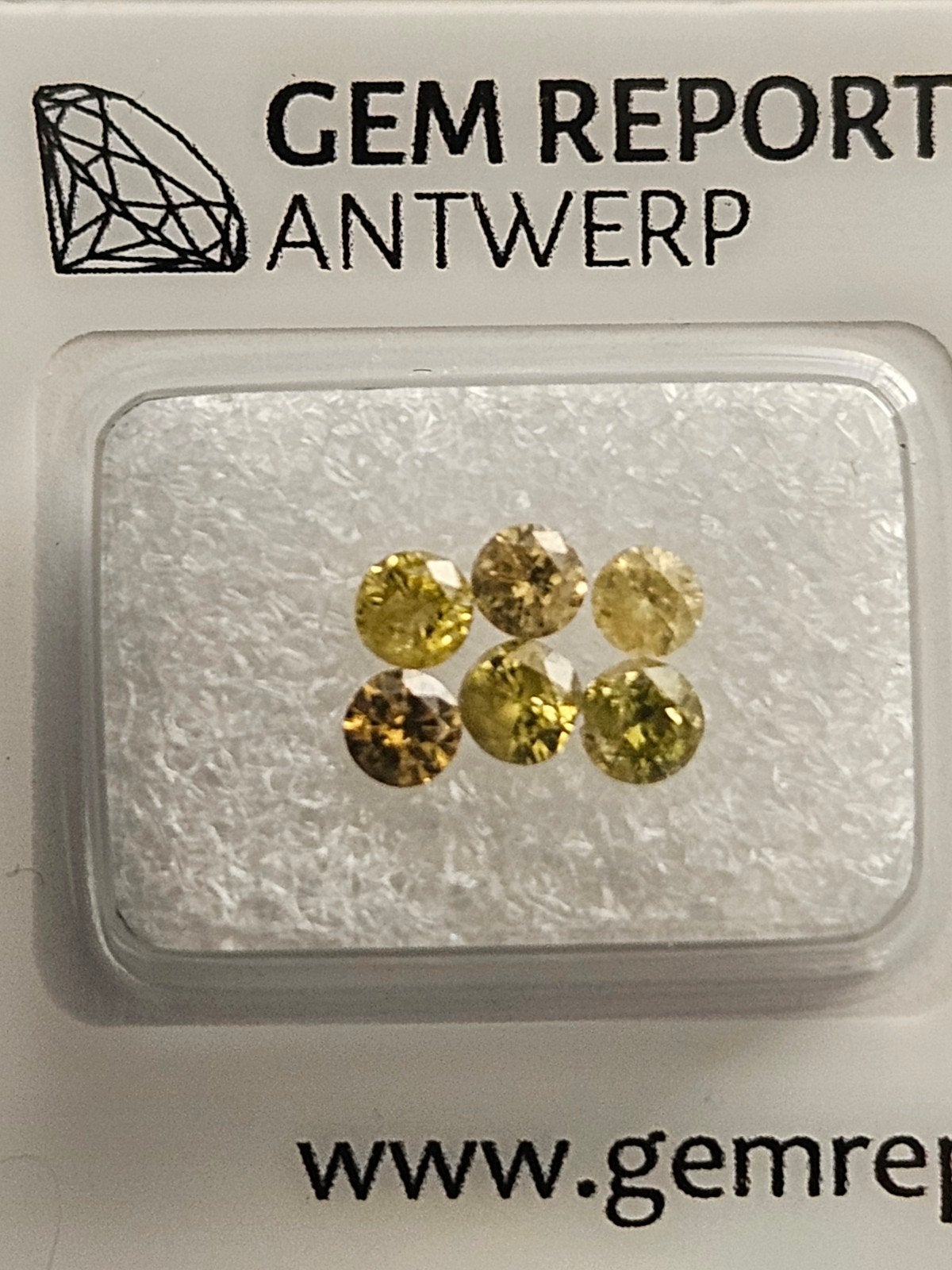 Natuurlijke Diamanten (Verbeterd) - 0.89 ct Totaal, Sieraden, Tassen en Uiterlijk, Ophalen of Verzenden, Nieuw