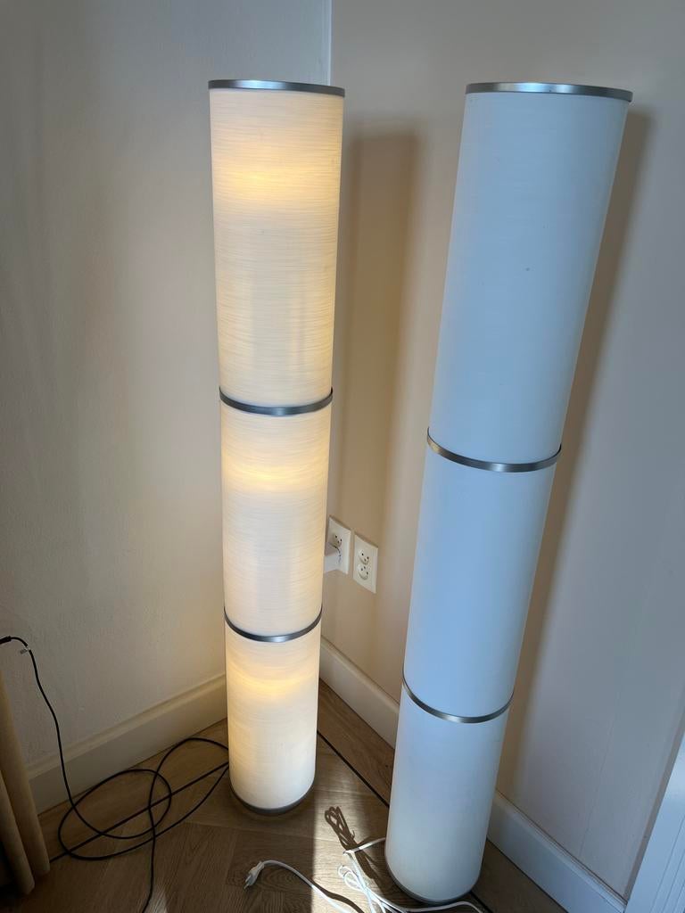 IKEA Vidja Staande Lamp - Sfeervolle Verlichting, Ophalen, Zo goed als nieuw, Stof, 150 tot 200 cm