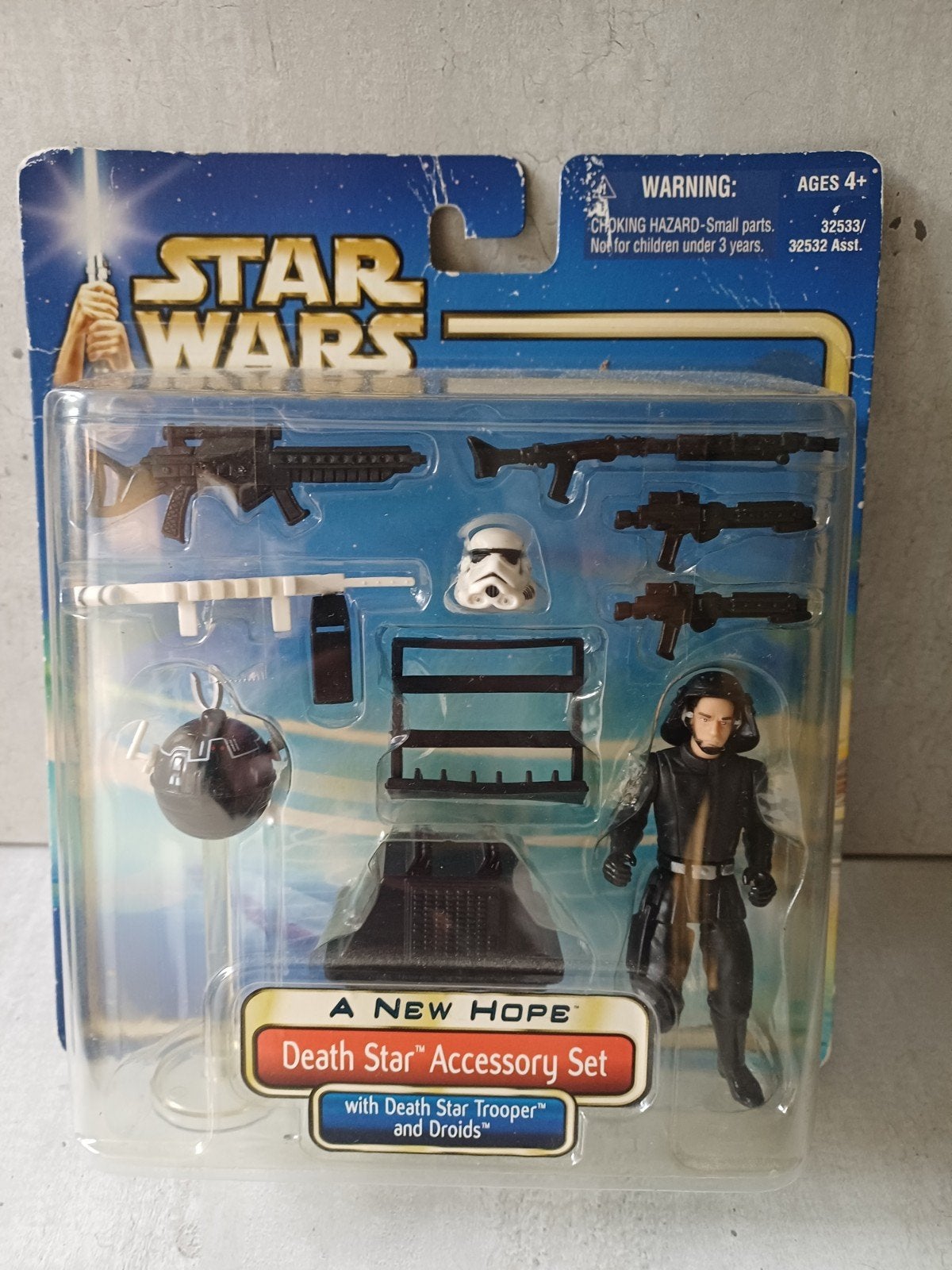 Star Wars saga ANH Death Star set, Ophalen of Verzenden, Zo goed als nieuw, Actiefiguurtje
