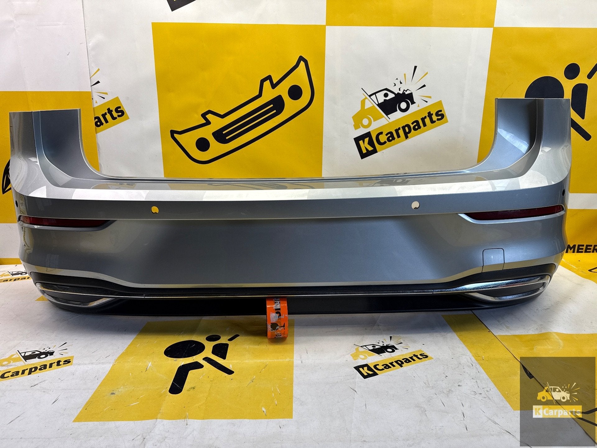 VW Golf 8 VIII Achterbumper 5H6807421C 6pdc Style Achterbump, Gebruikt, Volkswagen, Volkswagen AG, Achter