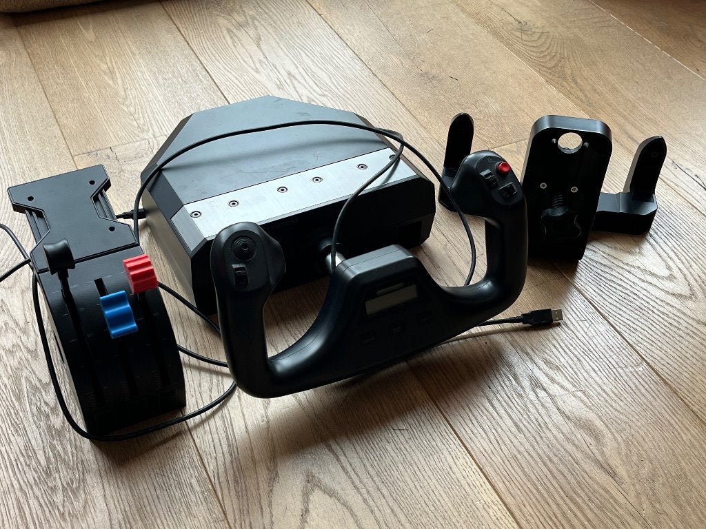 Logitech G Saitek Pro Flight Yoke System., 1 speler, Racen en Vliegen, Ophalen of Verzenden, Zo goed als nieuw