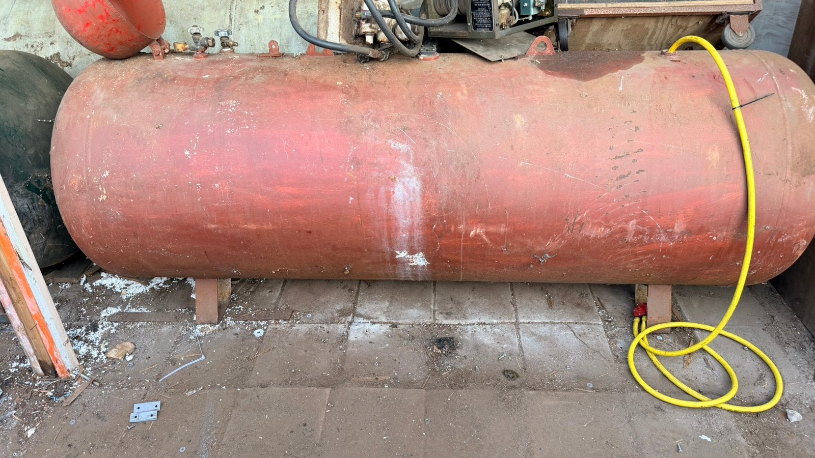 Propaan gastank +- 1000 L, Ophalen
