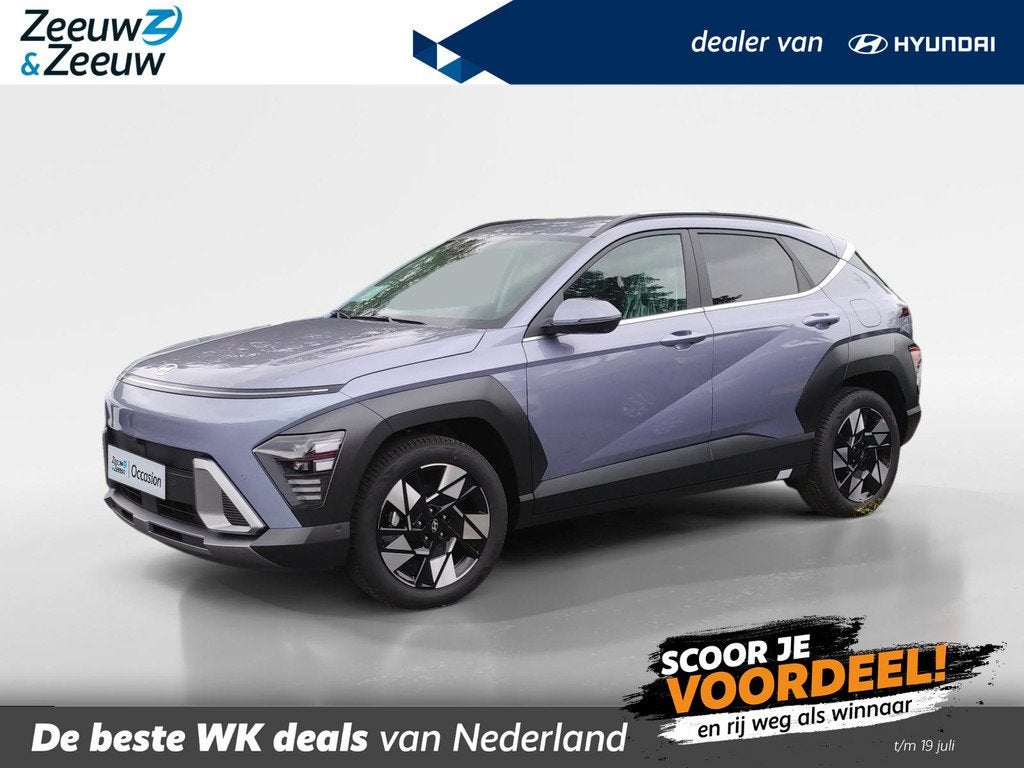 Hyundai Kona 1.6 GDI HEV Premium | €5500,- ACTIE KORTING |, Auto's, Hyundai, 12 maanden, 137 pk, Euro 6, Leder
