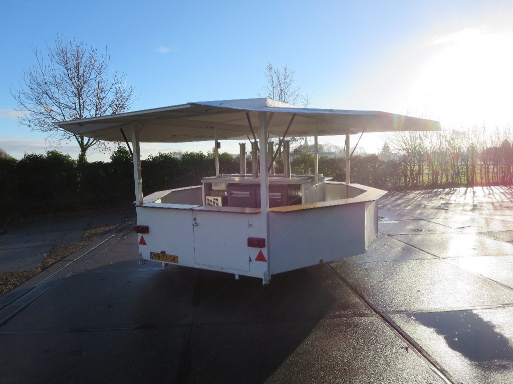Proffesionele Biertapwagen met 4 taps en drankkoelingen, Ophalen, Zo goed als nieuw, Overige