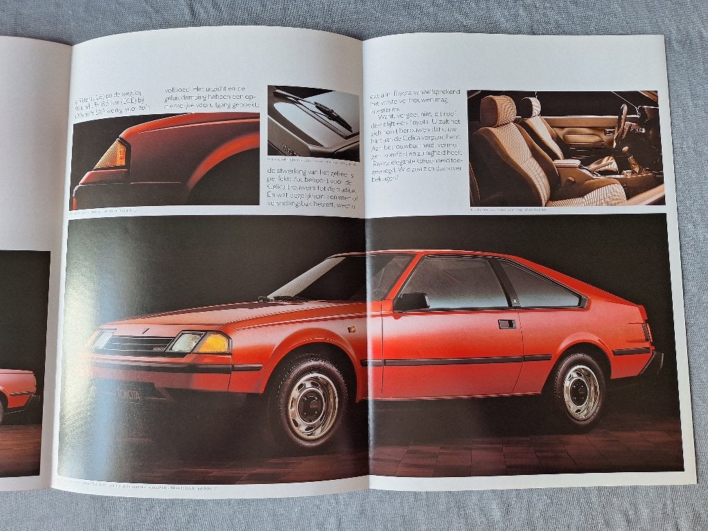 Brochure TOYOTA CELICA - 1982 Belgie / NL., Verzenden, Zo goed als nieuw, Toyota
