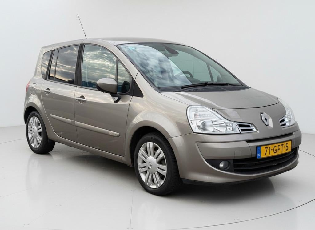 Renault Grand Modus 1.6-16V Dynamique Autmaat| Parkeersensor, Stof, Zwart, 4 cilinders, 1210 kg
