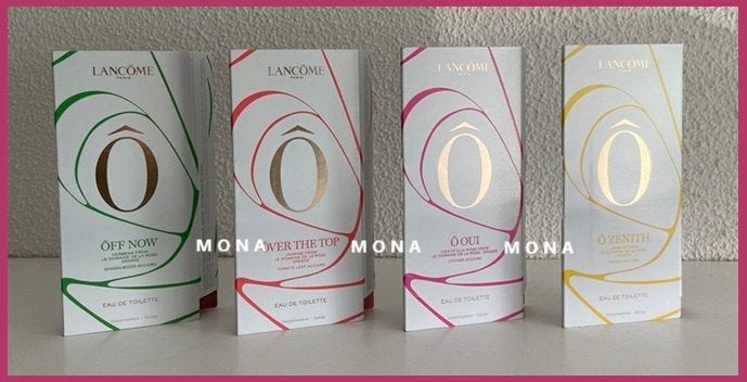 Les Ô Collection set 4 parfum samples proefje testers, Verzenden, Nieuw