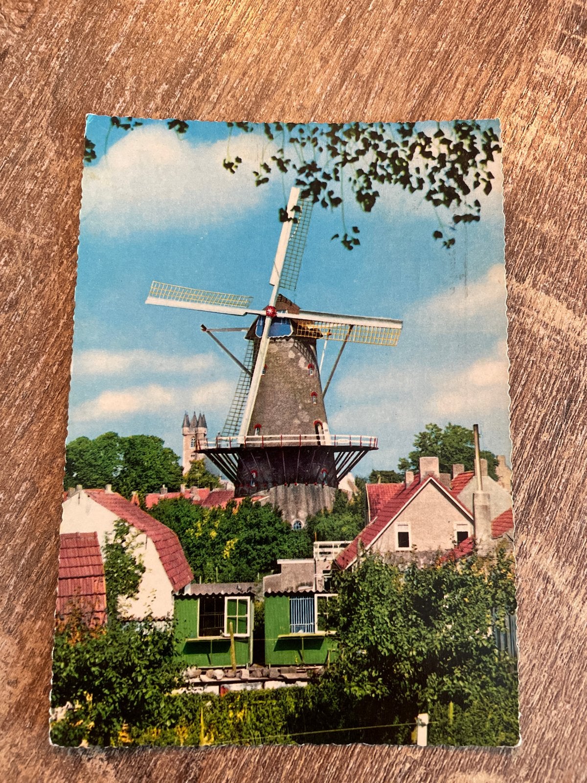 Oude ansichtkaart Sluis Molen - Gelopen, Ophalen of Verzenden, 1960 tot 1980, Gelopen, Zeeland