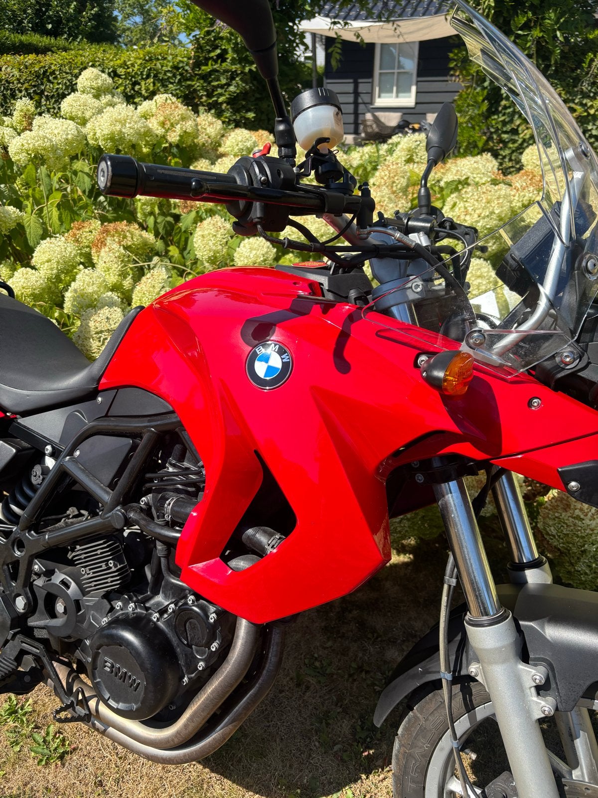BMW F650 GS  met topkoffer uit 2008, Handvatverwarming, Gebruikt, Particulier, Enduro