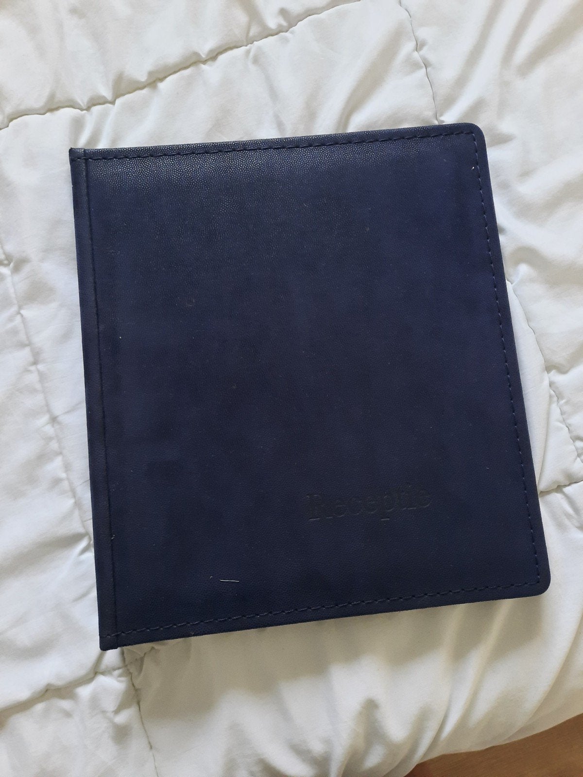 Album voor receptie of condeolance, Blauw, Overige merken, Ophalen of Verzenden, Zo goed als nieuw